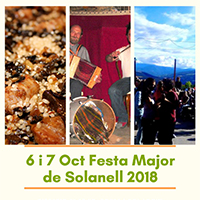 Fragment del cartell de la Festa Major de Solanell