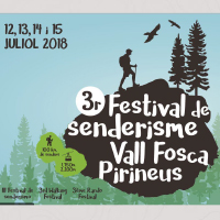 Imatge del cartell del 3r Festival de Senderisme de la Vall Fosca