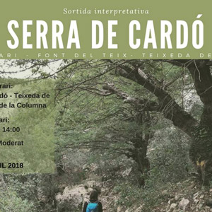 Sortida interpretativa 'Serra de Cardó' - GEPEC