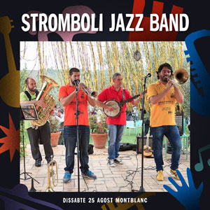 Stromboli Jazz Band, Festival Essències, Montblanc, 2018