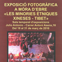 Exposició 'Les minories ètniques xineses - Tibet' - Móra d'Ebre 2016 URV