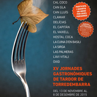 Jornades Gastronòmiques de Tardor de Torredembarra 2015