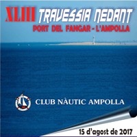 Travessia nedant Port del Fangar - L'Ampolla 2017