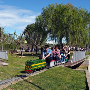 Tren Petit i obertura estació
