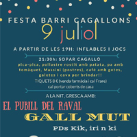 Festa barri dels Cagallons