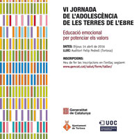 VI Jornada de l'Adolescència de les Terres de l'Ebre - 2016 