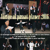 Espectacle 'Viatge al passat planer' - Santa Bàrbara 2016