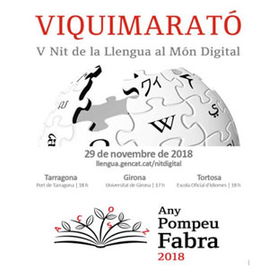 V Nit de la Llengua al Món Digital a Tarragona, Girona i Tortosa