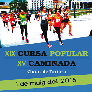 XIX Cursa Popular - XV Caminada 'Ciutat de Tortosa' - 2018