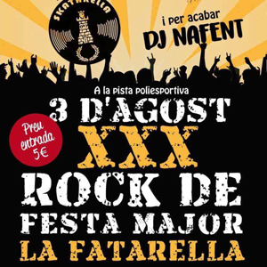 XXX Rock de Festa Major - La Fatarella 2018