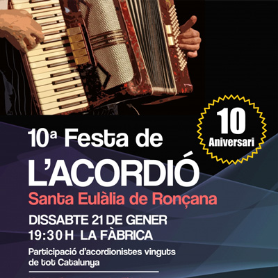 10a Festa de l'Acordió, Santa Eulàlia de Ronçana, 2023