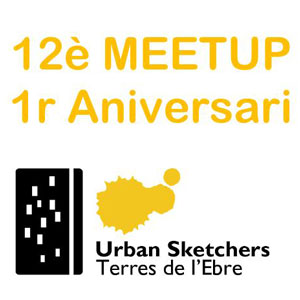 12è Meetup - Urban Sketchers de Les Terres de l'Ebre - Tortosa 2020