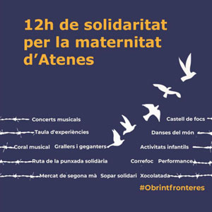 12h de solidaritat per la maternitat d'Atenes - Horta de Sant Joan 2019