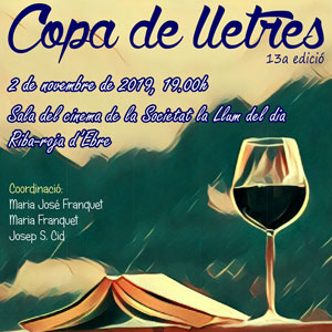 13a Copa de Lletres - Riba-roja d'Ebre 2019