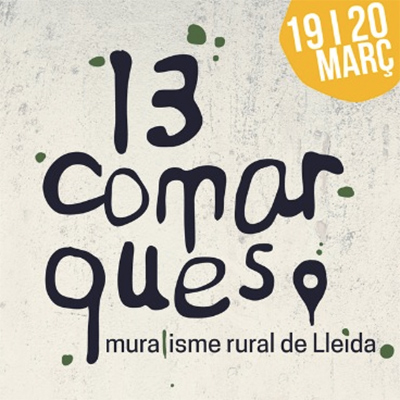 13 Comarques, muralisme rural de Lleida