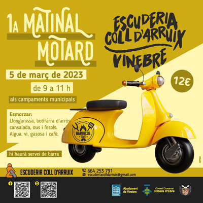 1a Matinal Motard, Vinebre, 2023