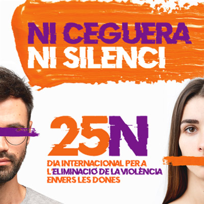 25N, Dia Internacional per a l'eliminació de la violència envers les dones a Vandellòs i l'Hospitalet de l'Infant, 2021