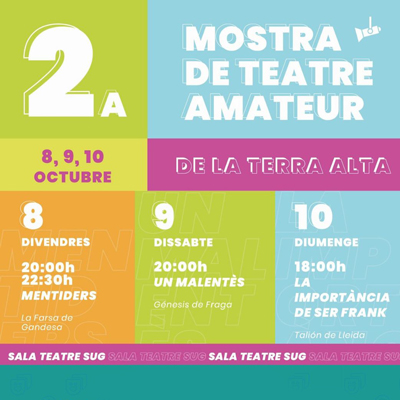 2a Mostra de Teatre Amateur de la Terra Alta - 2021