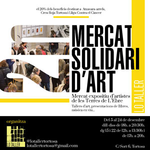 2n Mercat Solidari d'Art - Tortosa 2019