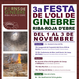 3a Festa de l'Oli de Ginebre - Riba-roja d'Ebre 2019