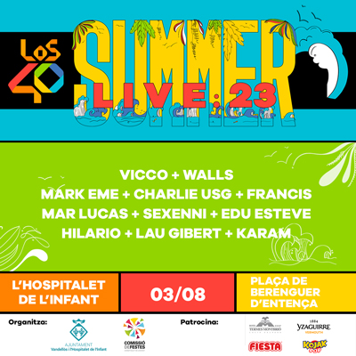Los40 Summer Live a L'Hospitalet de l'Infant, 2023