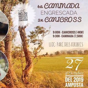 4a Caminada i 2n Canicross - Engrescats Amposta 2019
