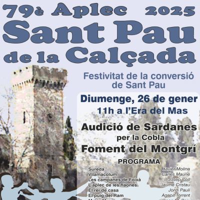 79è Aplec de Sant Pau de la Calçada, Figueres, 2025, Aplec de Sant Pau de la Calçada, 