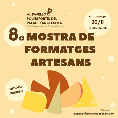 8a Mostra de Formatges Artesans de Ponent, El Palau d'Anglesola, 2022