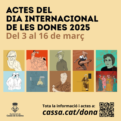 8M, Dia Internacional de les Dones a Cassà de la Selva, 2025