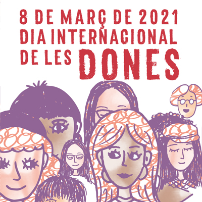 Dia Internacional de les Dones a Lleida, 2021