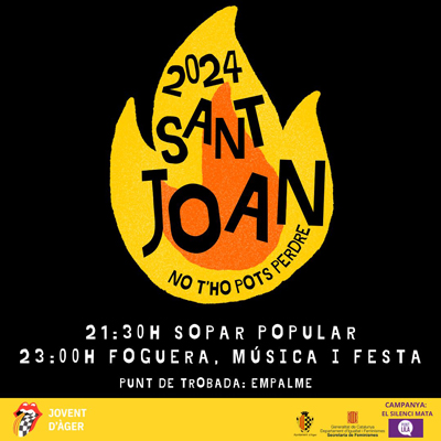 Revetlla de Sant Joan a Àger, 2024