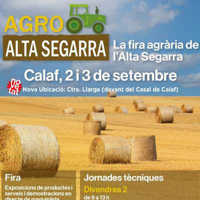Fira Agro Alta Segarra - Calaf 2022