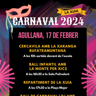 Carnaval d'Agullana, 2024
