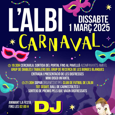 Carnaval a l'Albi, 2025