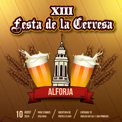 Festa de la Cervesa d'Alforja, 2024