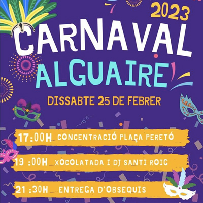 Carnaval d'Alguaire, 2023