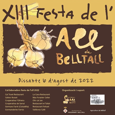Festa de l'All de Belltall, Passanant i Belltall, 2022