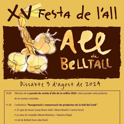 Festa de l'All de Belltall, Belltall, 2024