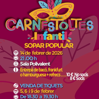 Carnestoltes a Almacelles, 2026