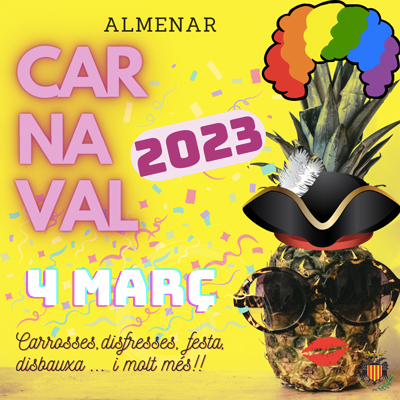 Carnaval d'Almenar, 2023
