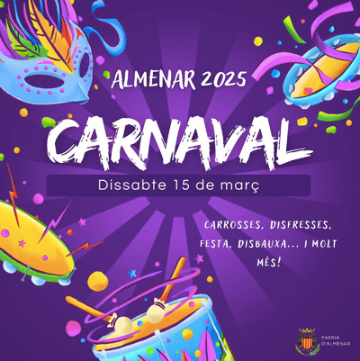 Carnaval d'Almenar, 2025