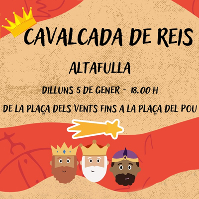 Cavalcada de Reis a Altafulla, 2026
