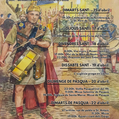 Setmana Santa a Altafulla, 2025
