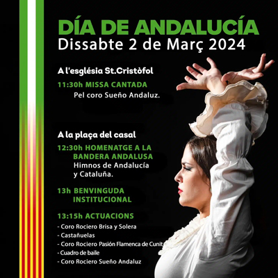 Dia d'Andalucia a Cunit, 2024