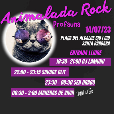 Animalada Rock - Santa Bàrbara 2023