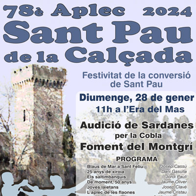 78è Aplec de Sant Pau de la Calçada, Figueres, 2024