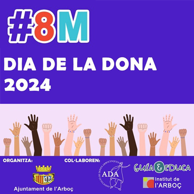 8M, Dia Internacional de la Dones a l'Arboç, 2024