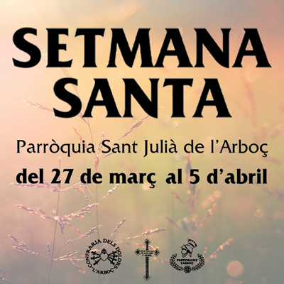 Setmana Santa a L'Arboç, 2026