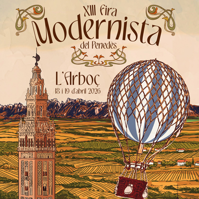 Fira Modernista del penedès a l'Arboç, 2026