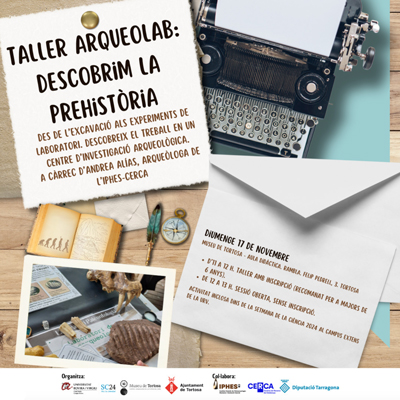 Taller ‘Aqueolab: Descobrim la prehistòria’ - Tortosa 2024